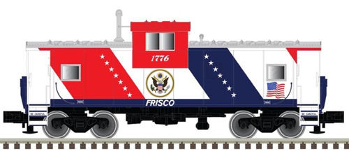 ATL50004129  N Extended Vision Caboose, Frisco #1776