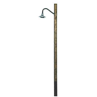 ATL70000040  HO Lighting System, Curved Hi-Hat/Wooden Pole