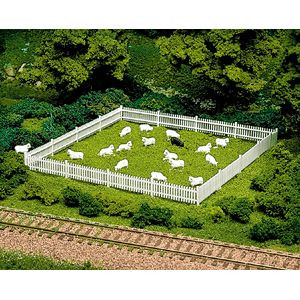 ATL776  HO Picket Fence & Gate, 72""