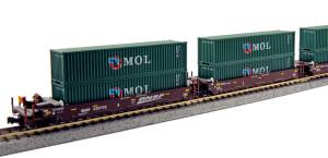KAT1066154  N MAXI I Double Stack BNSF/Wedge #239702 (5)