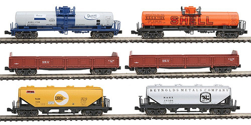 KAT1066275  N Mixed Freight Car Set (6)