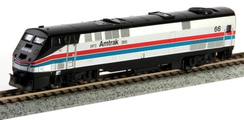 KAT1766023DCC  N P42 Diesel Amtrak 40th Anniversary PhII #66 w/ DCC