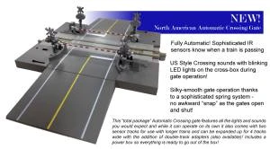 KAT206521  N North American Style Crossing Gate