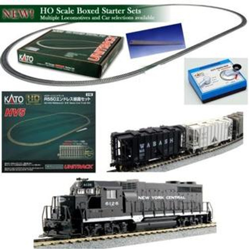 KAT302001  HO NYC GP35 w/Cvd.Hoppers Unitrack Starter Set