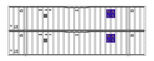 KAT309025  HO 53' Container NACS #236365/#238718 (2)