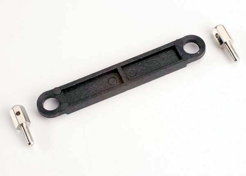 Battery hold-down plate/ metal posts (2)