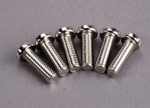 Screws, 5x15mm roundhead machine (6)