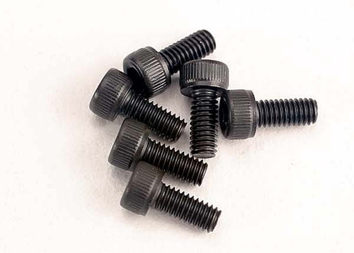 Screws, 2.5x6mm cap-head machine (hex drive) (6)
