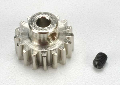 Gear, 17-T pinion (32-p) (mach. steel)/ set screw