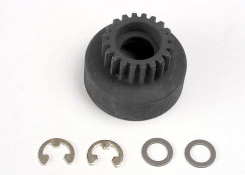 Clutch bell, (20-tooth)/ 5x8x0.5mm fiber washer (2)/ 5mm E-clip (requires #4611-