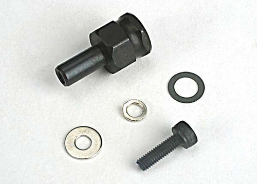 Adapter nut, clutch/ 3x10mm cap screw/washer/ split washer (not for use with IPS