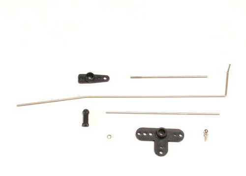 Wires: brake, throttle, shift/ servo horns: throttle, brake & shift; ball screw
