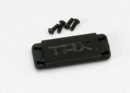 Cover plate, steering servo/ 3x8 BCS (4)
