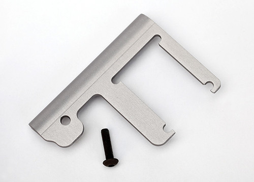 Chassis brace, Revo¬¨¬®¬¨¬Æ¬¨¬®¬¨√Ü¬¨¬®¬¨¬Æ¬¨¬®‚àö√ú¬¨¬®¬¨¬Æ¬¨¬®¬¨√Ü‚Äö√Ñ√∂‚àö‚Ä†‚àö‚àÇ‚Äö√†√∂‚àö‚à´/Slayer (3mm 6061-T6 aluminum) (titanium- anodized)/ 4x16mm BCS