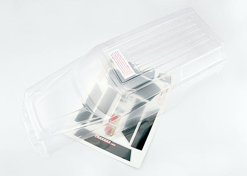 Body, Summit (clear, requires painting)/ window, grille, lights decal sheet  (use #5616 body mount posts)