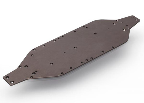 Chassis, 6061-T6 aluminum (dark titanium anodized)