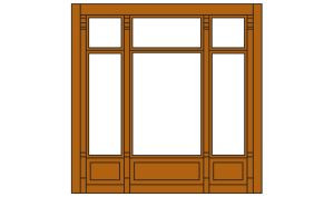 HO DPM Street Level Wall Victorian Window