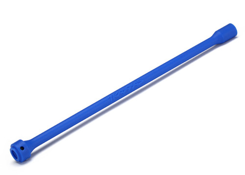 Driveshaft, center, plastic (blue)/ screw pin