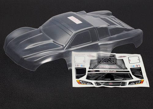 Body, Slash 4X4 (clear, requires painting)/ window masks/ decal sheet