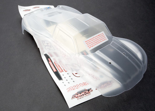 Body, 1/16 Slash (clear, requires painting)/ grille, lights decal sheet