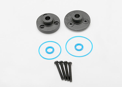 Cover plates, differential (front or rear)/ gaskets (2)/ o-rings (2)/ 2x14mm BCS (4)