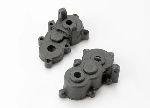 Gearbox halves, front & rear