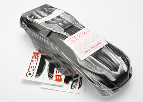 Body, 1/16 E-Revo¬¨¬®¬¨¬Æ¬¨¬®¬¨√Ü¬¨¬®¬¨¬Æ¬¨¬®‚àö√ú, ProGraphix¬¨¬®¬¨¬Æ¬¨¬®¬¨√Ü¬¨¬®¬¨¬Æ¬¨¬®‚àö√ú (replacement for painted body. Graphics are painted- requires paint and final color application)/ decal sheet