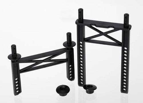 Body mounts, front & rear/ body washer, rear (2)