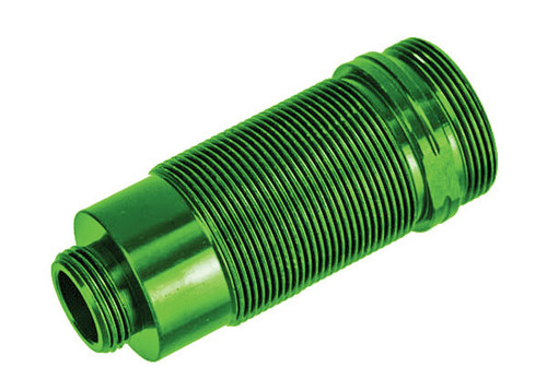 Body, GTR long shock, aluminum (green-anodized) (PTFE-coated bodies) (1)