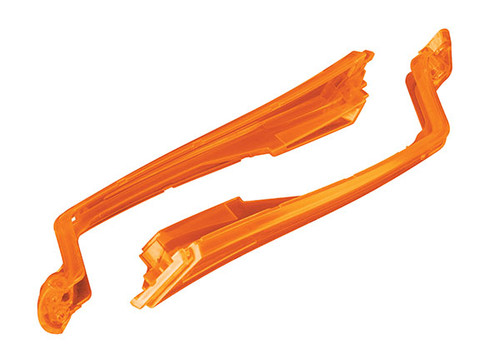 LED lens, front, orange (left & right)