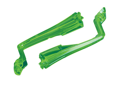 LED lens, front, green (left & right)