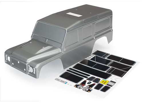 Body, Land Rover¬¨¬®¬¨¬Æ¬¨¬®¬¨√Ü¬¨¬®¬¨¬Æ¬¨¬®‚àö√ú¬¨¬®¬¨¬Æ¬¨¬®¬¨√Ü¬¨¬®¬¨¬Æ‚Äö√†√∂‚àö√∫ Defender¬¨¬®¬¨¬Æ¬¨¬®¬¨√Ü¬¨¬®¬¨¬Æ¬¨¬®‚àö√ú¬¨¬®¬¨¬Æ¬¨¬®¬¨√Ü¬¨¬®¬¨¬Æ‚Äö√†√∂‚àö√∫, graphite silver (painted)/ decals