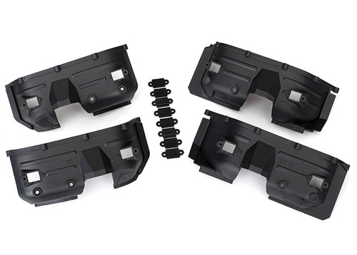 Fenders, inner, front & rear (2 each)/ rock light covers (8)