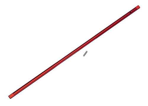 Driveshaft, center, aluminum (red-anodized)