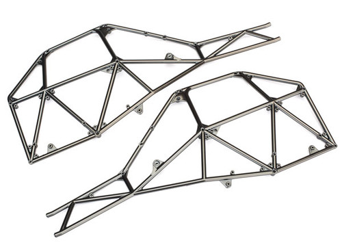 Tube chassis, side section (left & right) (satin black chrome-plated)