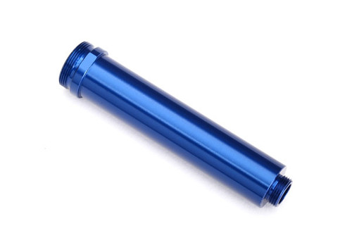 Body, GTR shock, 77mm, aluminum (blue-anodized) (rear, no threads)