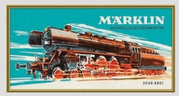 W441-15965  Marklin Class 01 Steam Locomotive Paint-by-Numbers Set