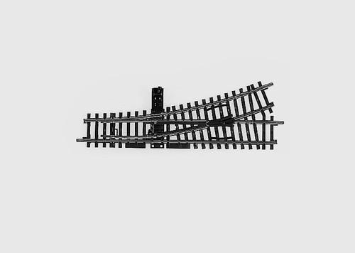 2265 K Track Manual Turnout -- Left Hand - 1 piece