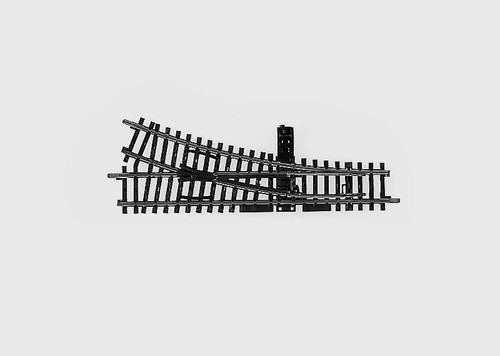 2266 K-Track Manual Turnout -- Right - 1 piece