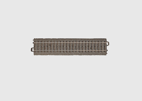 24172 10A  3-Rail C Track -- Straight - 6-3/4"  17.2cm