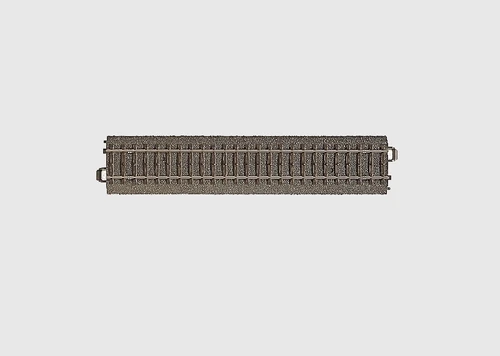 24188 TUBE! 1A  3-Rail Straight C-Track -- 7-13/32"  18.8cm