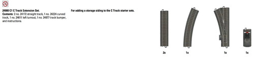 24900 C-Track Extension Set -- C1
