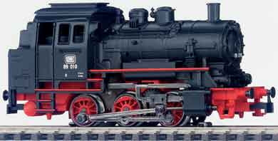 30000 Steam 0-6-0T Class 89.0 -- German Federal Railways (DB) Era III