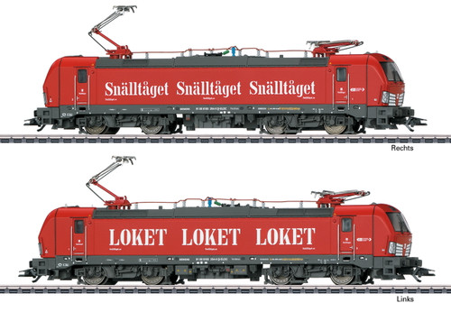 36184 Siemens Vectron Class 193 Electric - 3-Rail - Sound and Digital -- Snalltaget (Era VI 2018, red, gray, white, Different Markigns on Each Side)