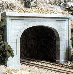HO Double Tunnel Portal, Concrete