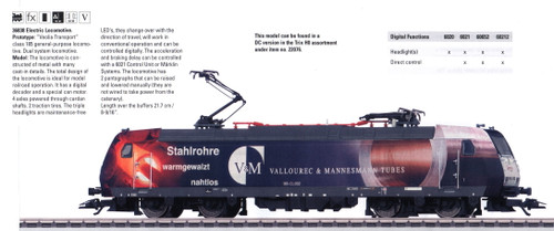 W441-36838  Digital Class 185 Electric Loco -- Veolia Transport w/V&M Special Scheme