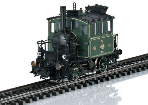 36867 Class 98.3 PtL 2/2 0-4-0 Glasskasten-Glassbox - 3-Rail - Sound and Digital -- Royal Bavarian State Railroad K.Bay.Sts.B. (Era I 1910, green, black)