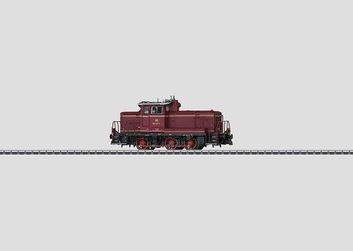 W441-37615  Class 260 Diesel Switcher - Digital Equipped -- German Federal Railroad DB (Era IV , red, gray)