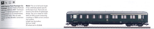W441-43232  Passenger Car 1st/2nd Class -- Schurzenwagen (DB)