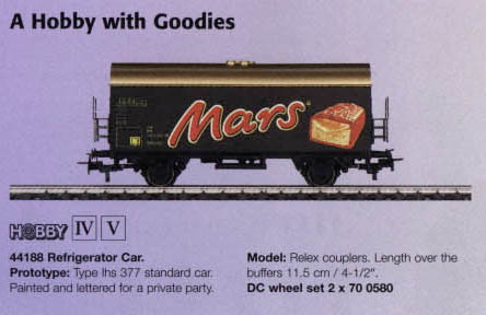 W441-44188  Reefer Car -- Mars, Inc.